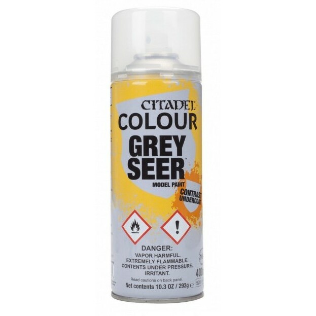 Games Workshop Citadel Primer Spray: Grey