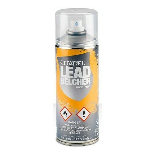 Games Workshop Citadel Primer Spray: Leadbelcher