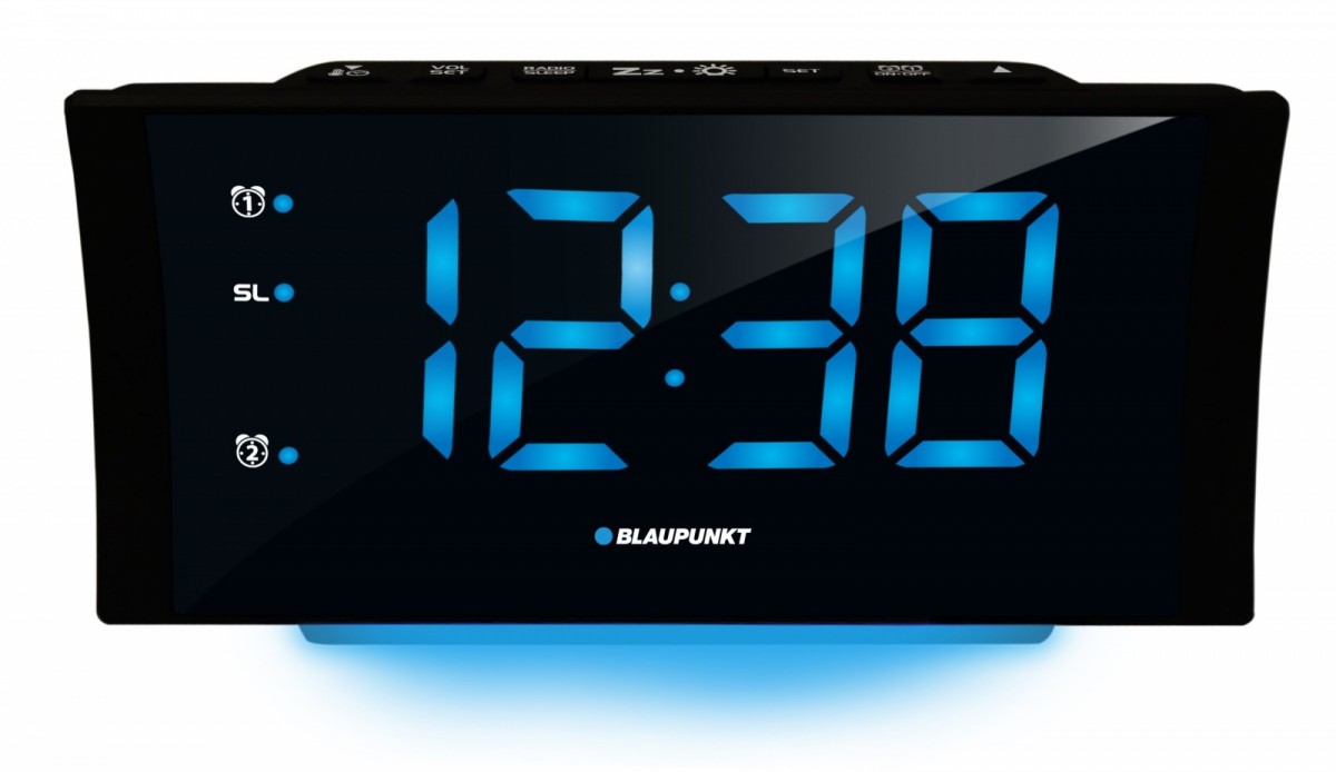 Blaupunkt CR80USB Digital alarm clock Black