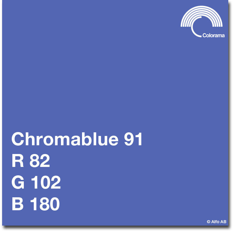 Colorama background 2,72x11m, chromablue (191)