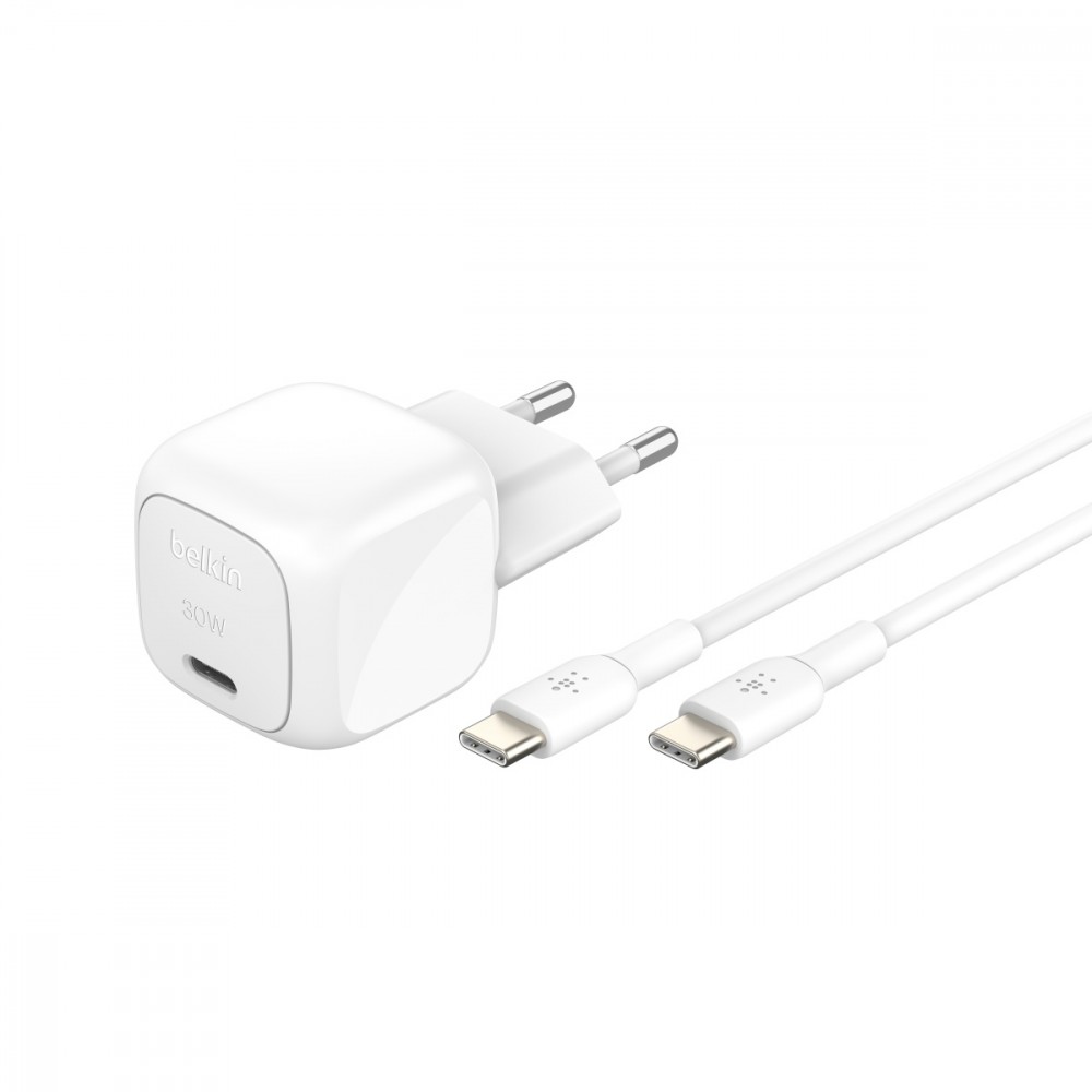 Belkin Compact USB-C Charger 30W +