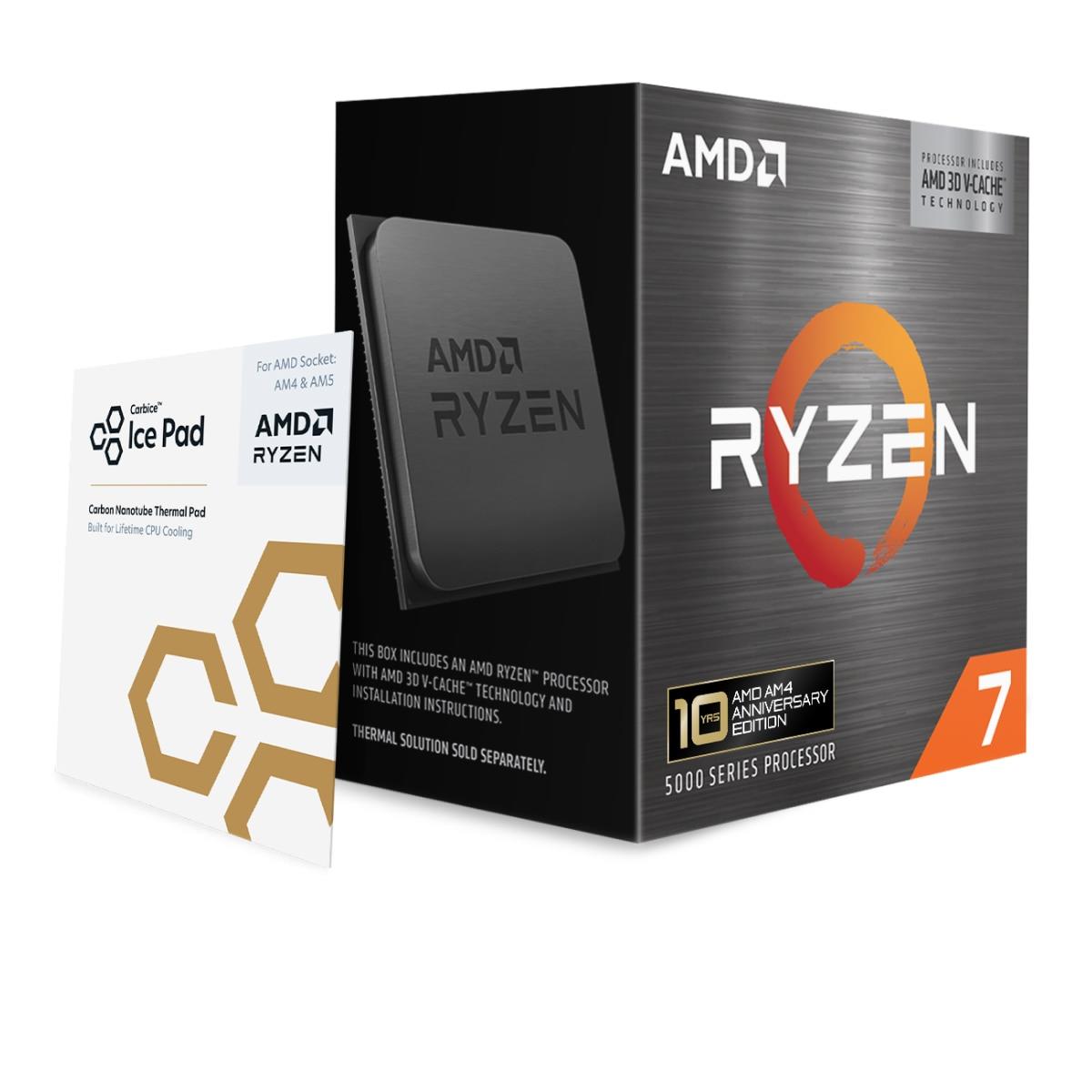 CPU|AMD|AMD RyzenT 7|5800X3D| 3.4 GHz|8xCores|Cache