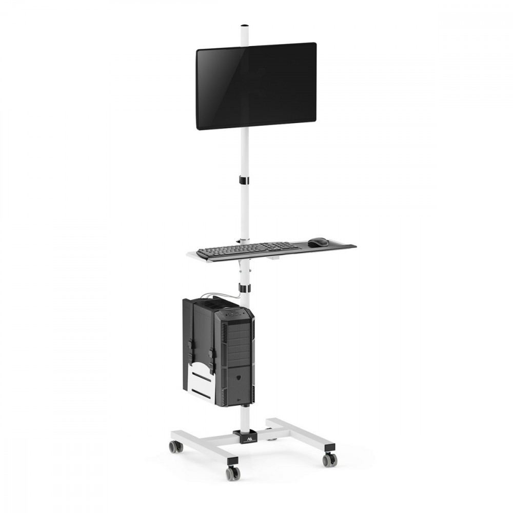 Maclean CPU monitor cart stand on
