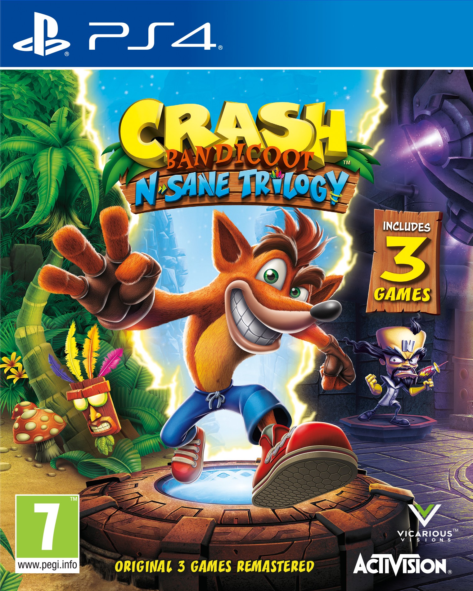 Activision Crash Bandicoot N. Sane Trilogy