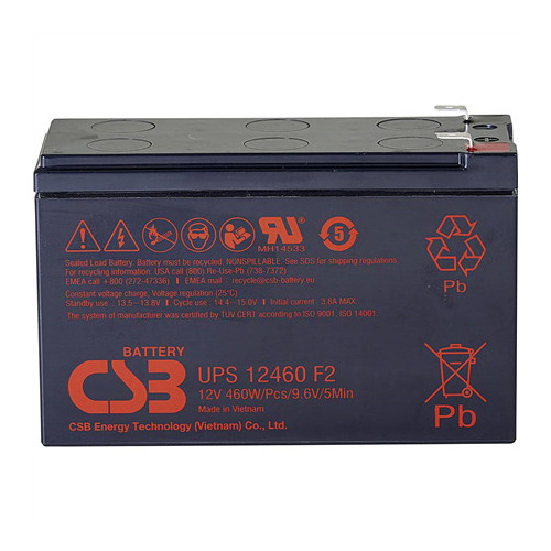 CSB Battery Battery 12V, 9Ah, AGM