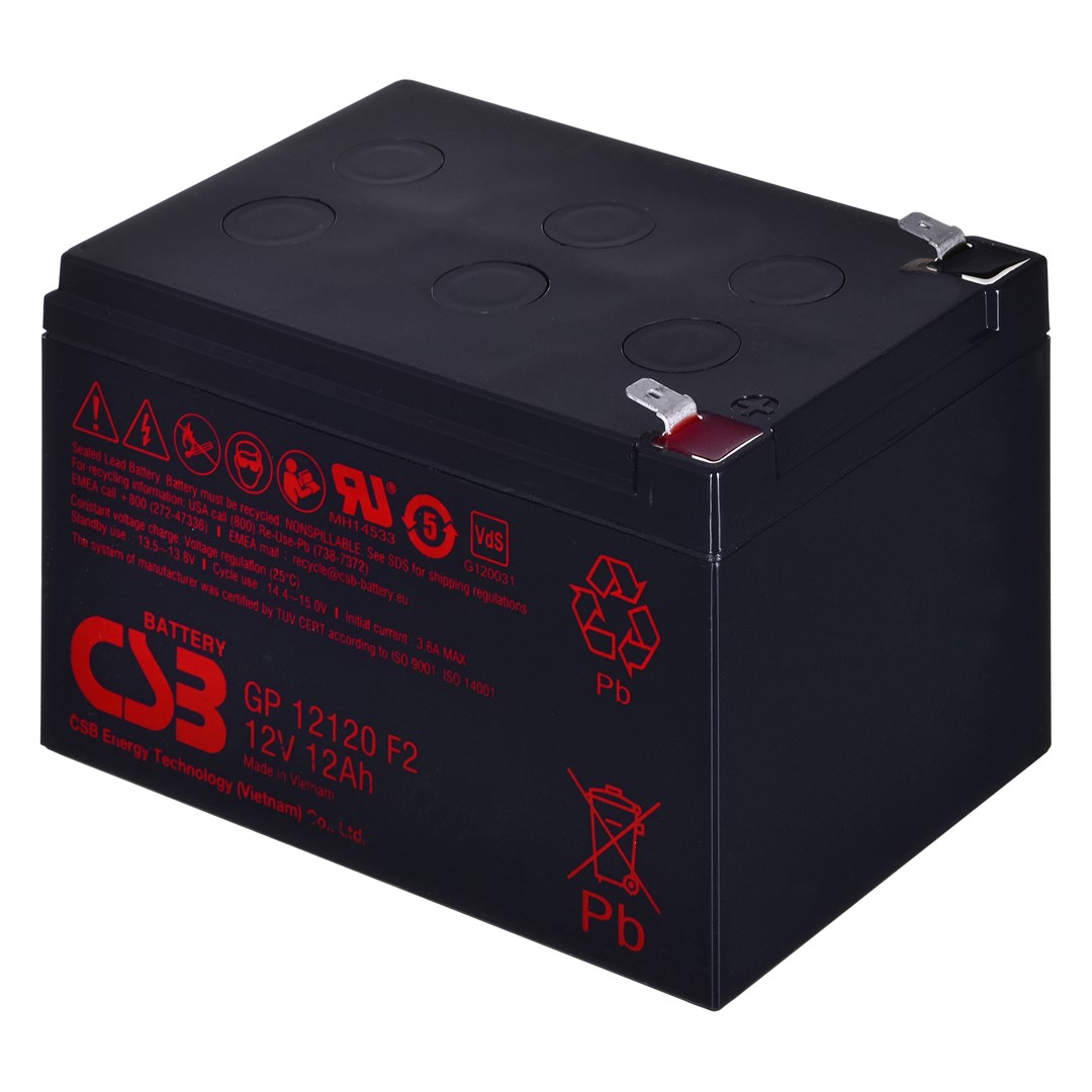 AKUMULATOR GP12120F2 12V 12Ah | GP12120F2