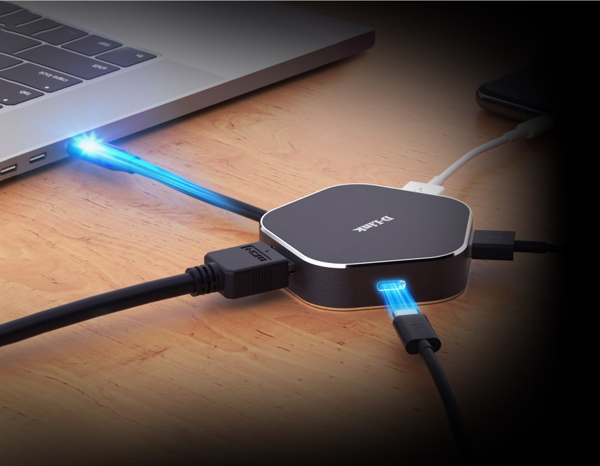 DLINK D-Link DUB-M420 HUB USB -C
