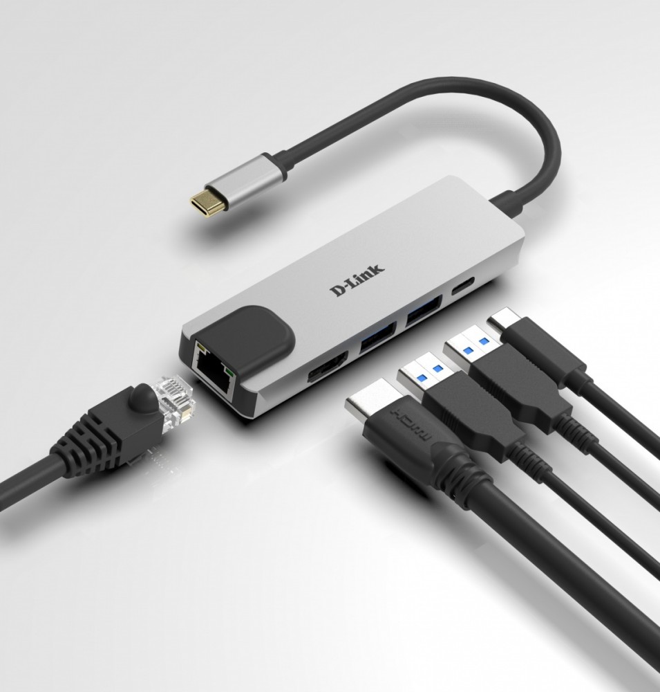 DLINK D-Link DUB-M520 HUB USB -C