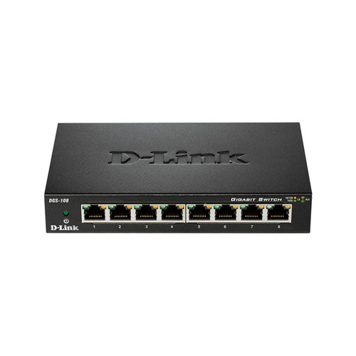 DLINK DGS-108 switch L2 8x1GB Desktop