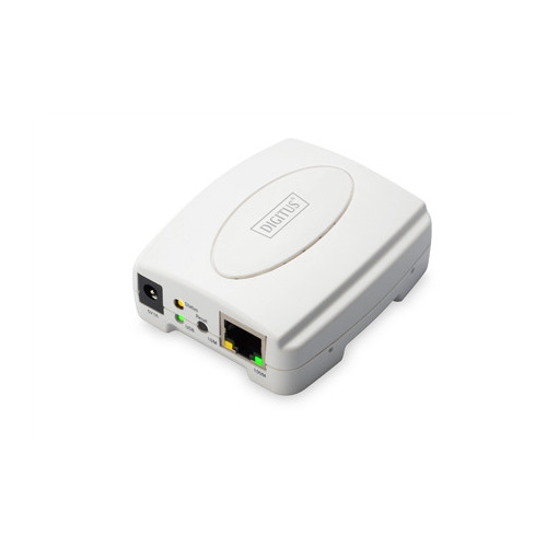 Digitus Fast Ethernet Print Server, USB