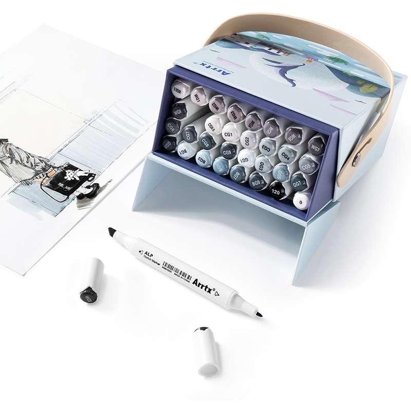 Double-sided Marker Pens ARRTX Alp, 32