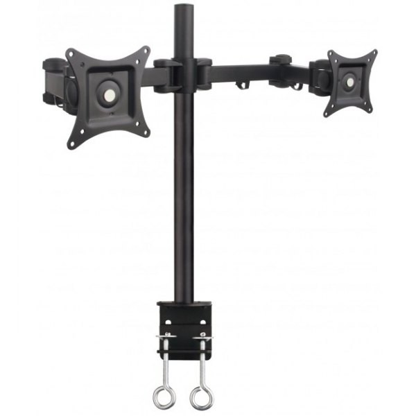 TECHly Double twin desk LED/L D