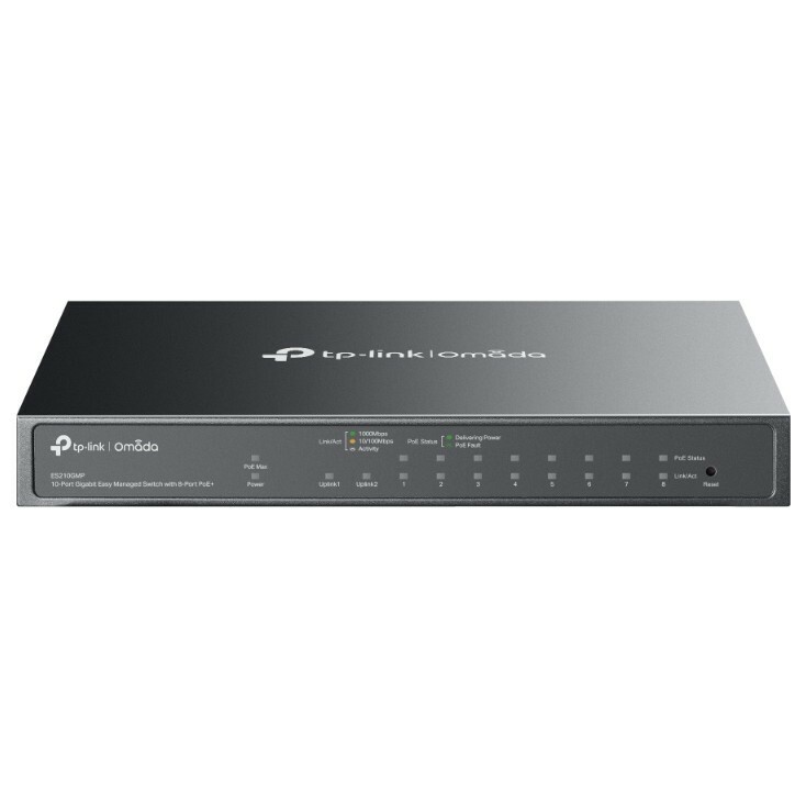 TP-LINK ES210GMP Omada 10-Port Gigabit Easy