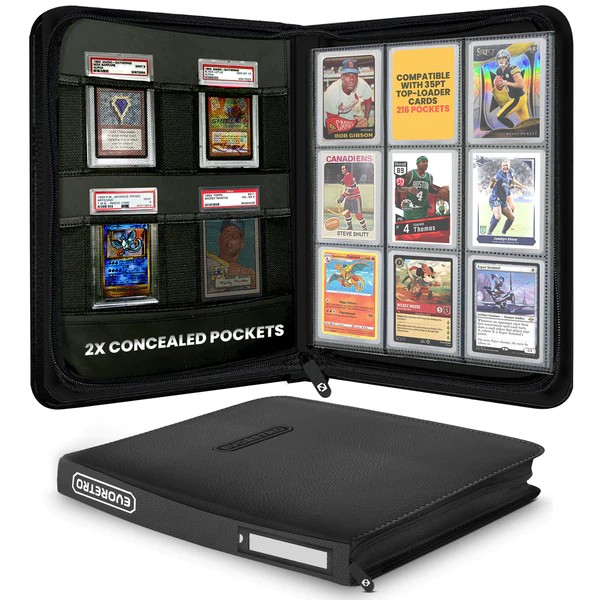 Evoretro Shield+ Topload Cards Binder 216