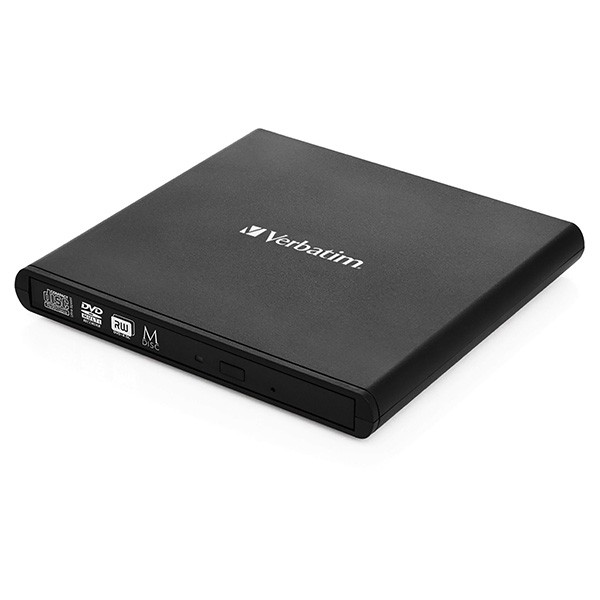 Verbatim External Slimline CD/DVD Writer USB