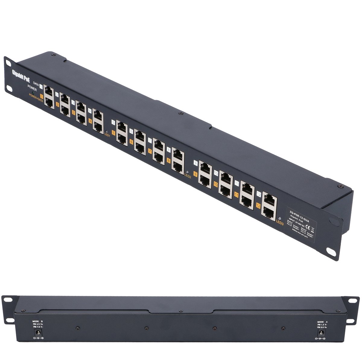Extralink 12 Portowy | Gigabit PoE