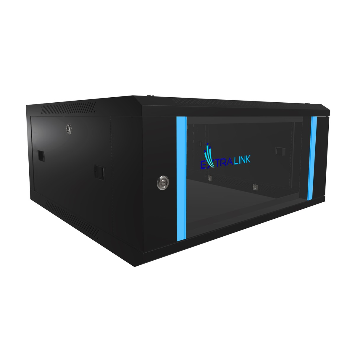 Extralink 4U 600x600 Czarna | Szafa
