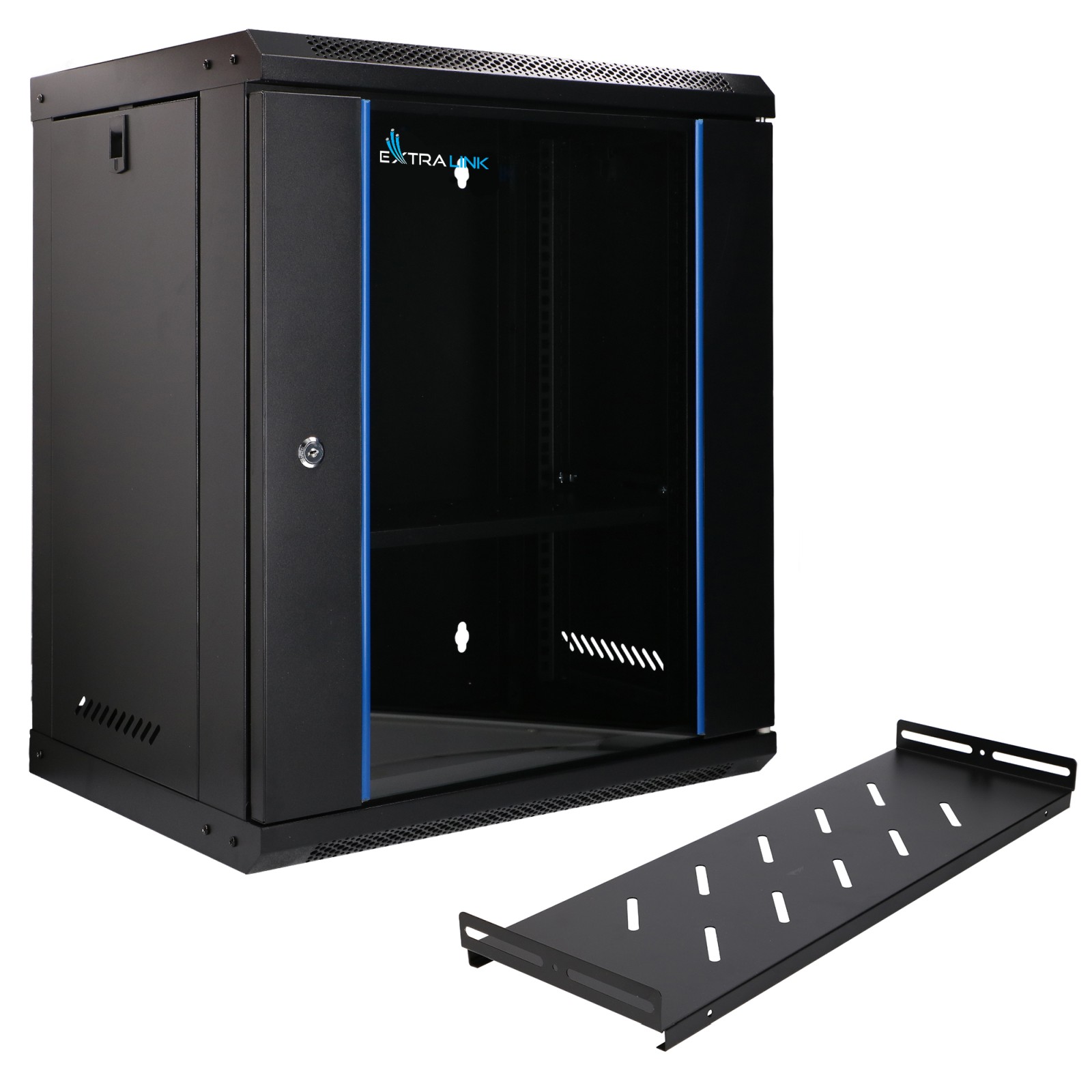 Extralink Lite 12U 530x400 Czarna |