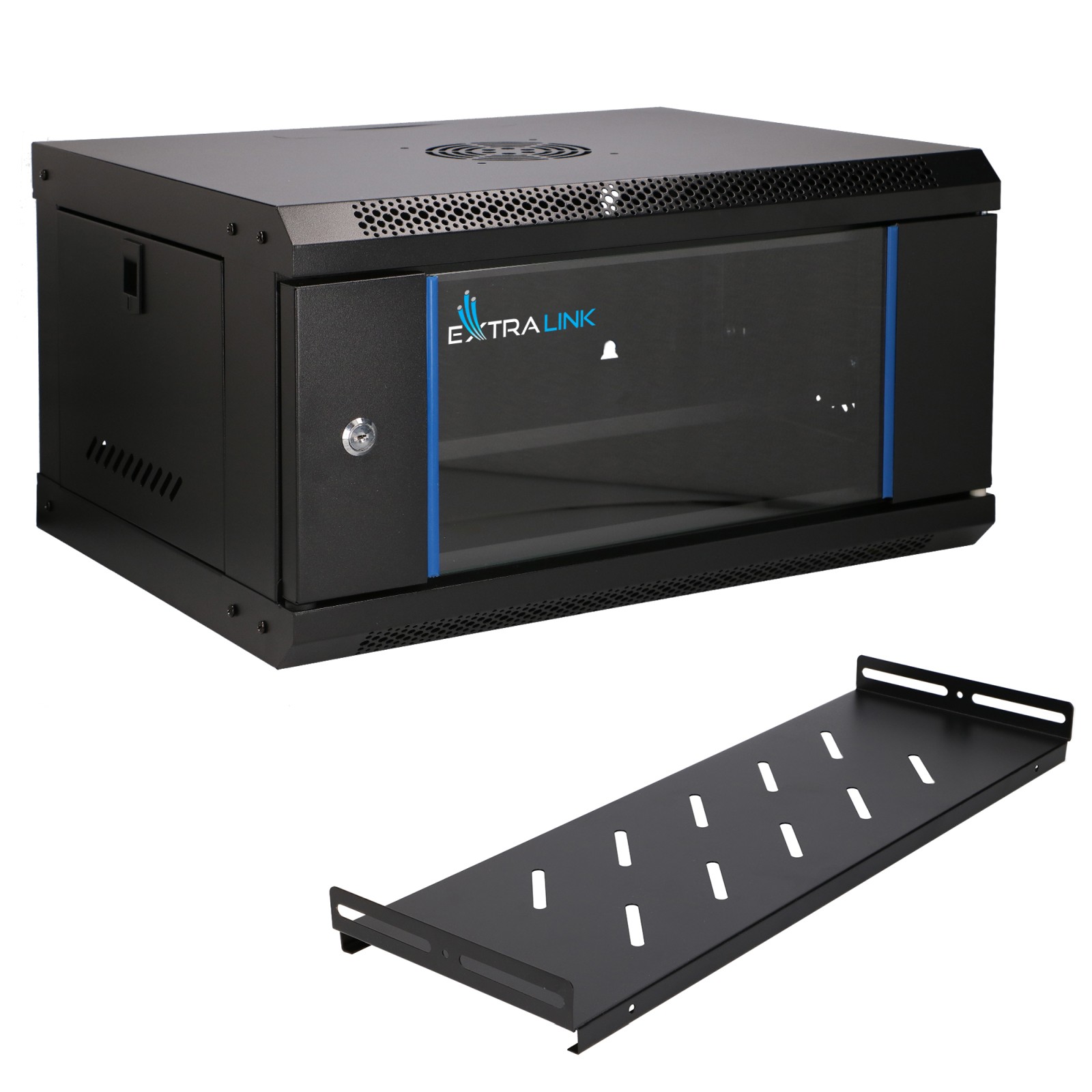Extralink Lite 4U 530x400 Czarna |