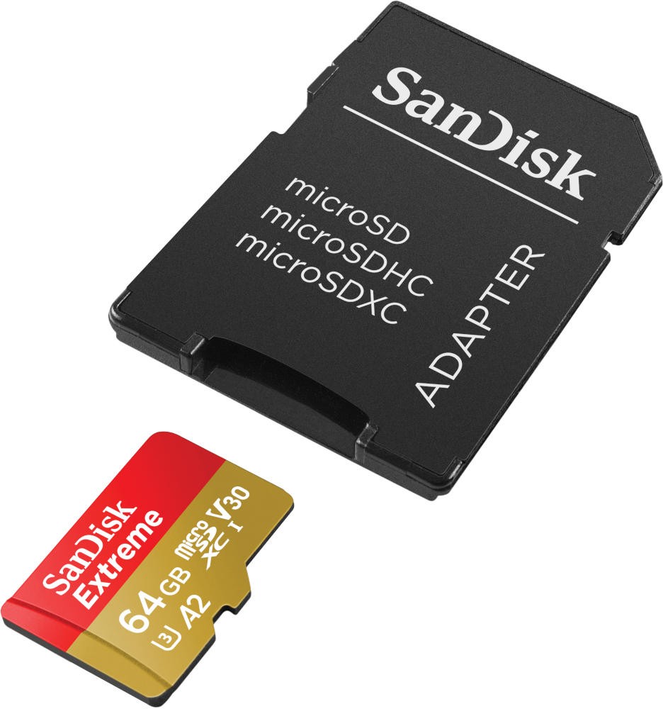 SanDisk Extreme 64 GB MicroSDXC UHS-I