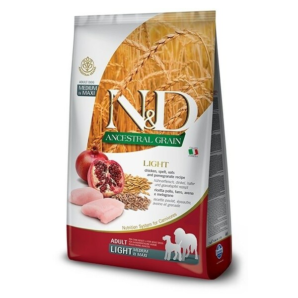FARMINA N&D ANCESTRAL GRAIN DOG LIGHT