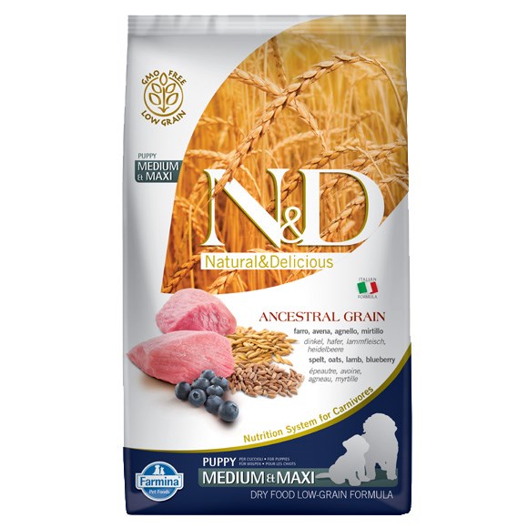 FARMINA N&D Ancestral Grain Puppy Medium&Maxi