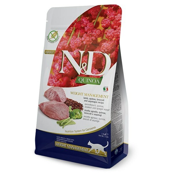 FARMINA N&D Quinoa Weight Management Lamb&Broccoli