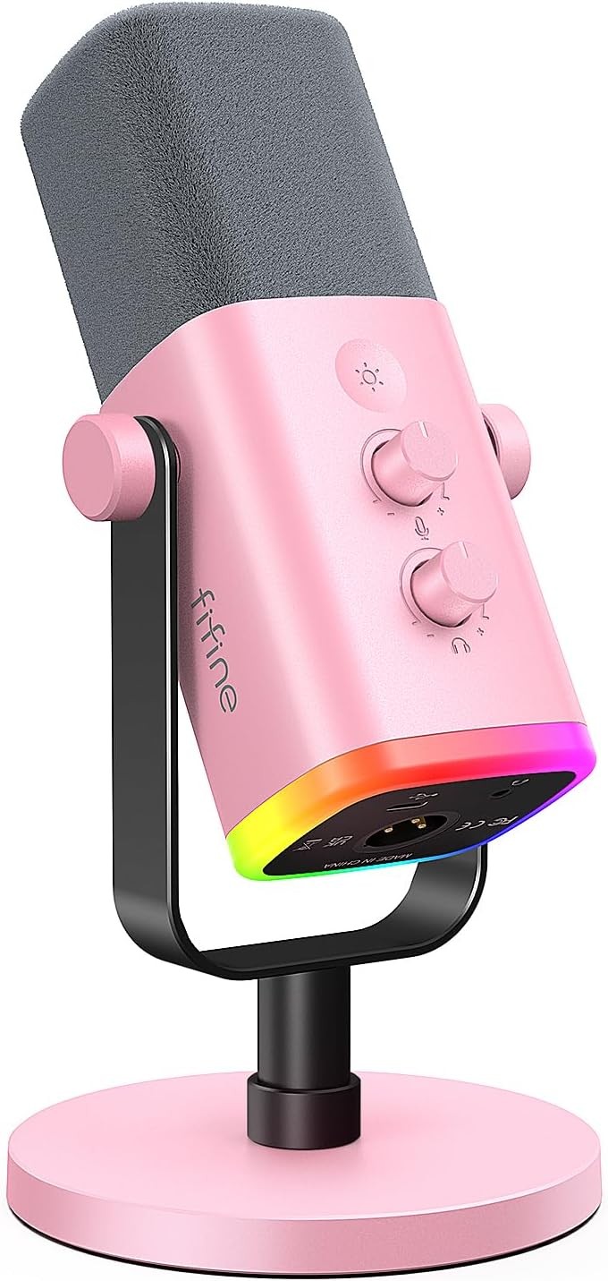 FIFINE AmpliGame AM8P Wired Microphone with