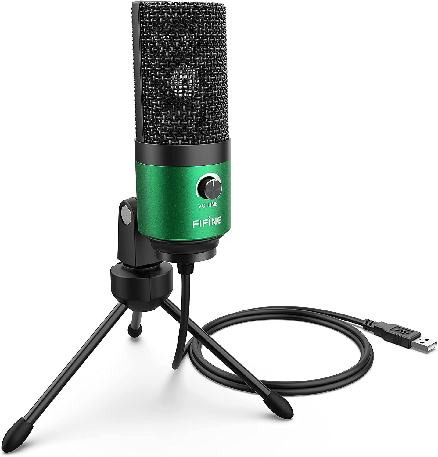 FIFINE K669B Green Condenser Microphone |