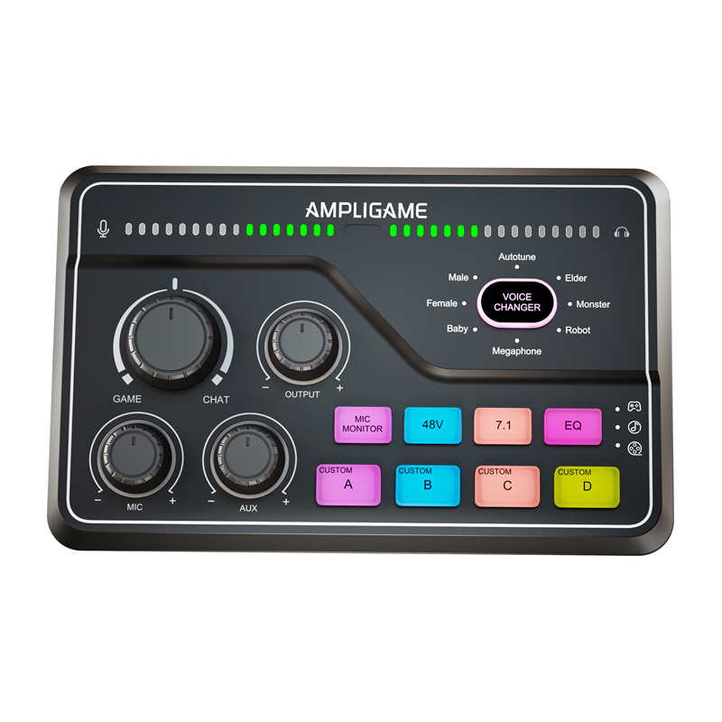 FIFINE AMPLIGAME SC8 Gaming USB Mixer