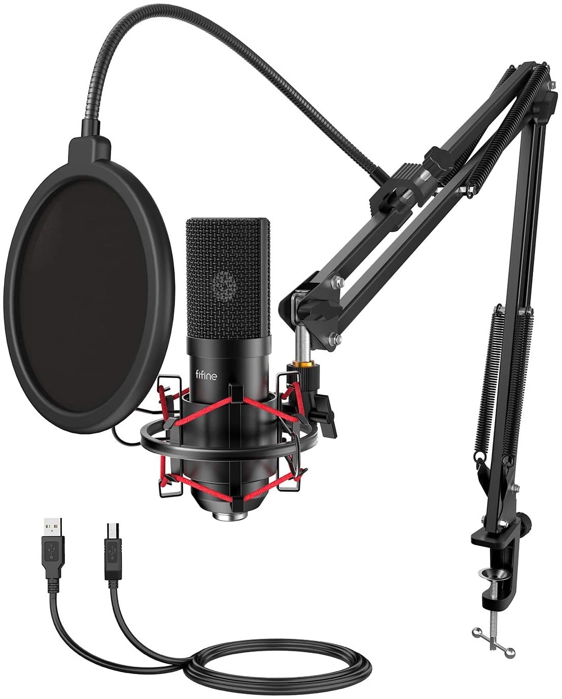 FIFINE T732 BLACK CONDENSER MICROPHONE +