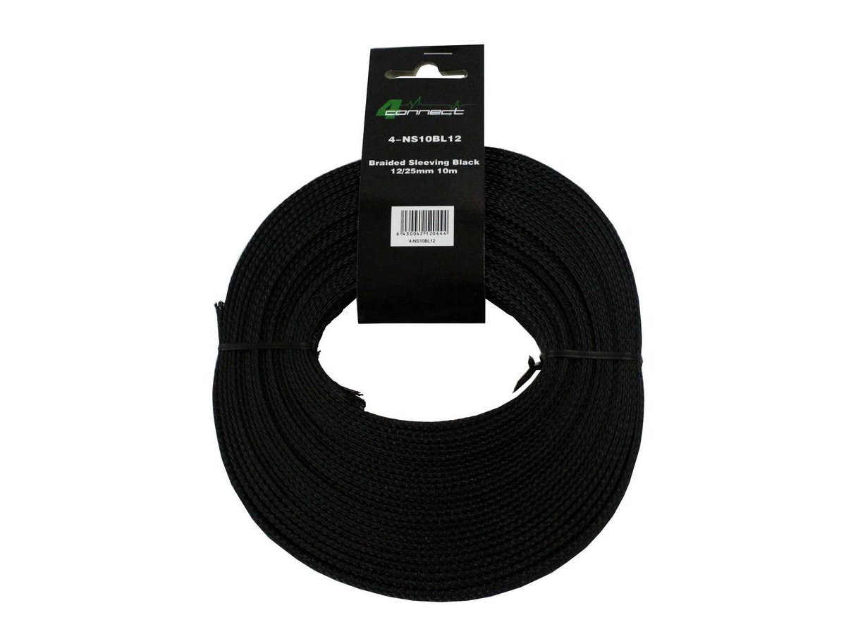 FOUR Connect 4-NS10BL12 nylonsock Black 12/25mm