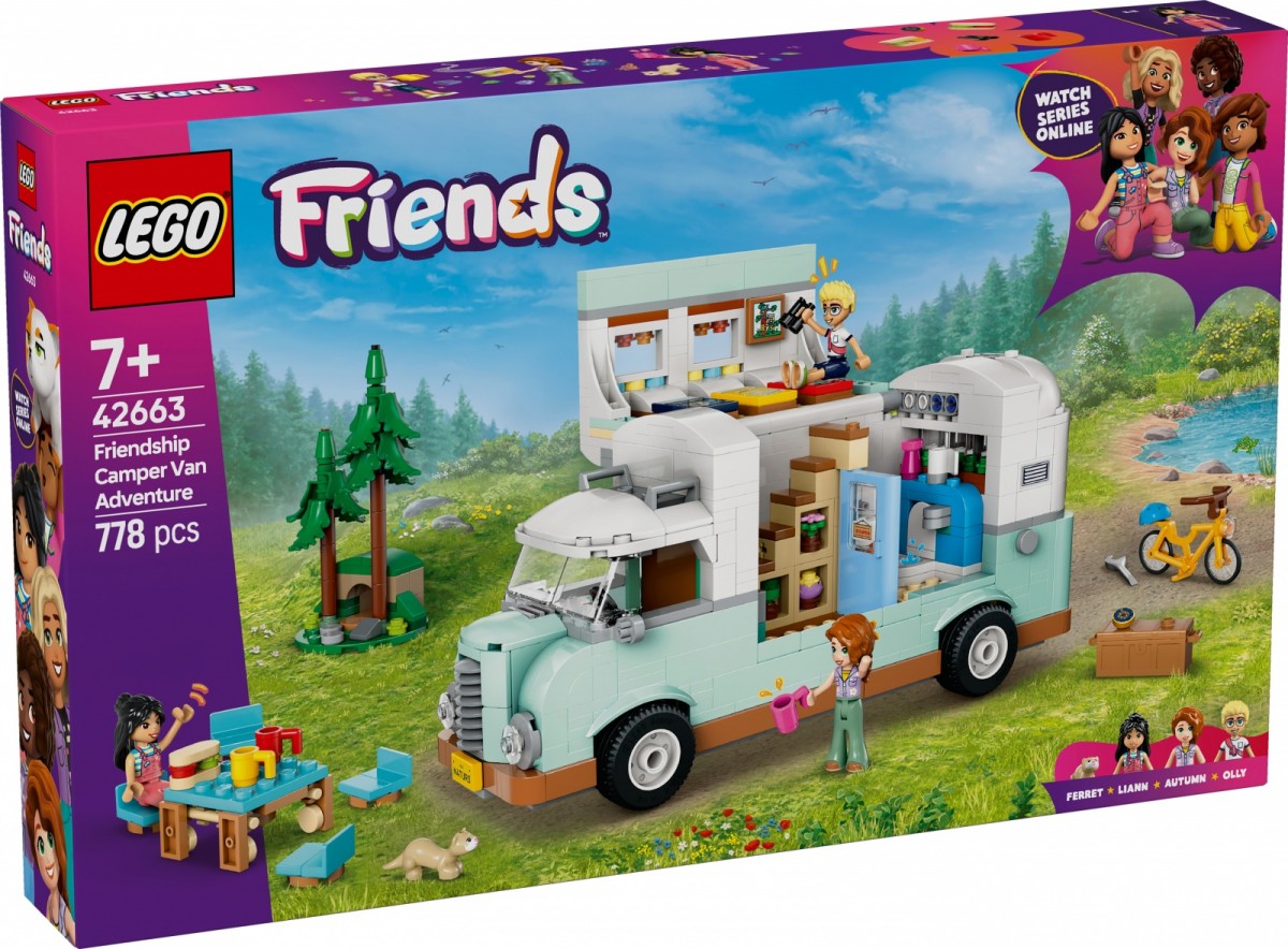 LEGO Friends 42663 Friendship Camper Van