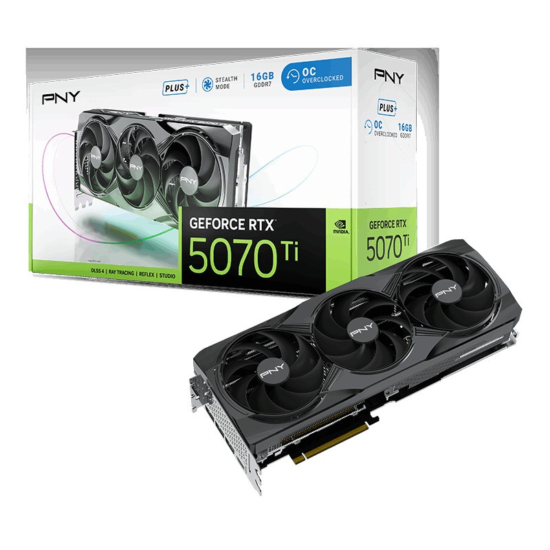 PNY GeForce RTX5070 Ti+ OC 16GB