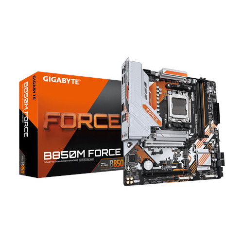 Mainboard|GIGABYTE|AMD B850|Socket AM5|micro ATX|RAM DDR5-SDRAM|2xSlots|3xNumber of