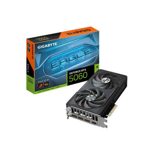 Graphics Card|GIGABYTE|NVIDIA GeForce RTX 5060|8 GB|GDDR7|128