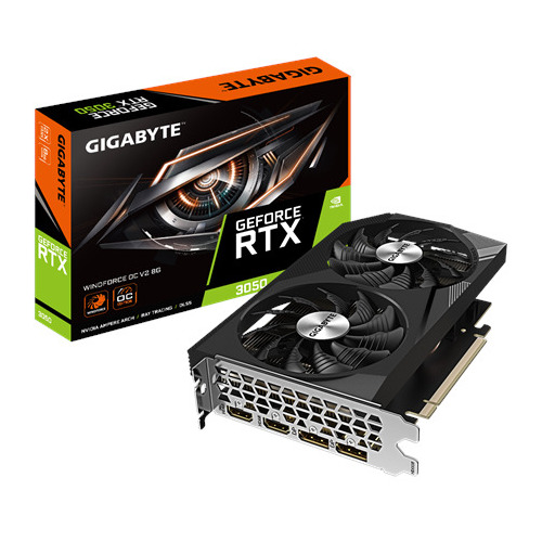 Gigabyte | GV-N3050WF2OCV2-8GD | NVIDIA |