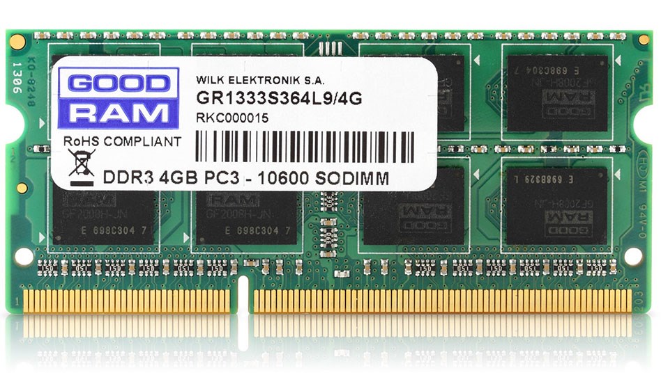 Goodram 4GB DDR3 PC3-12800 memory module