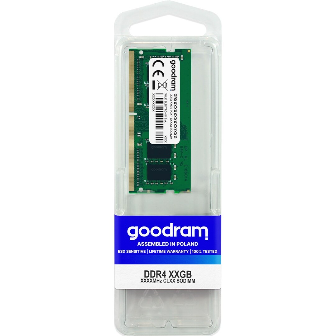 Goodram GR3200S464L22/16G memory module 16 GB
