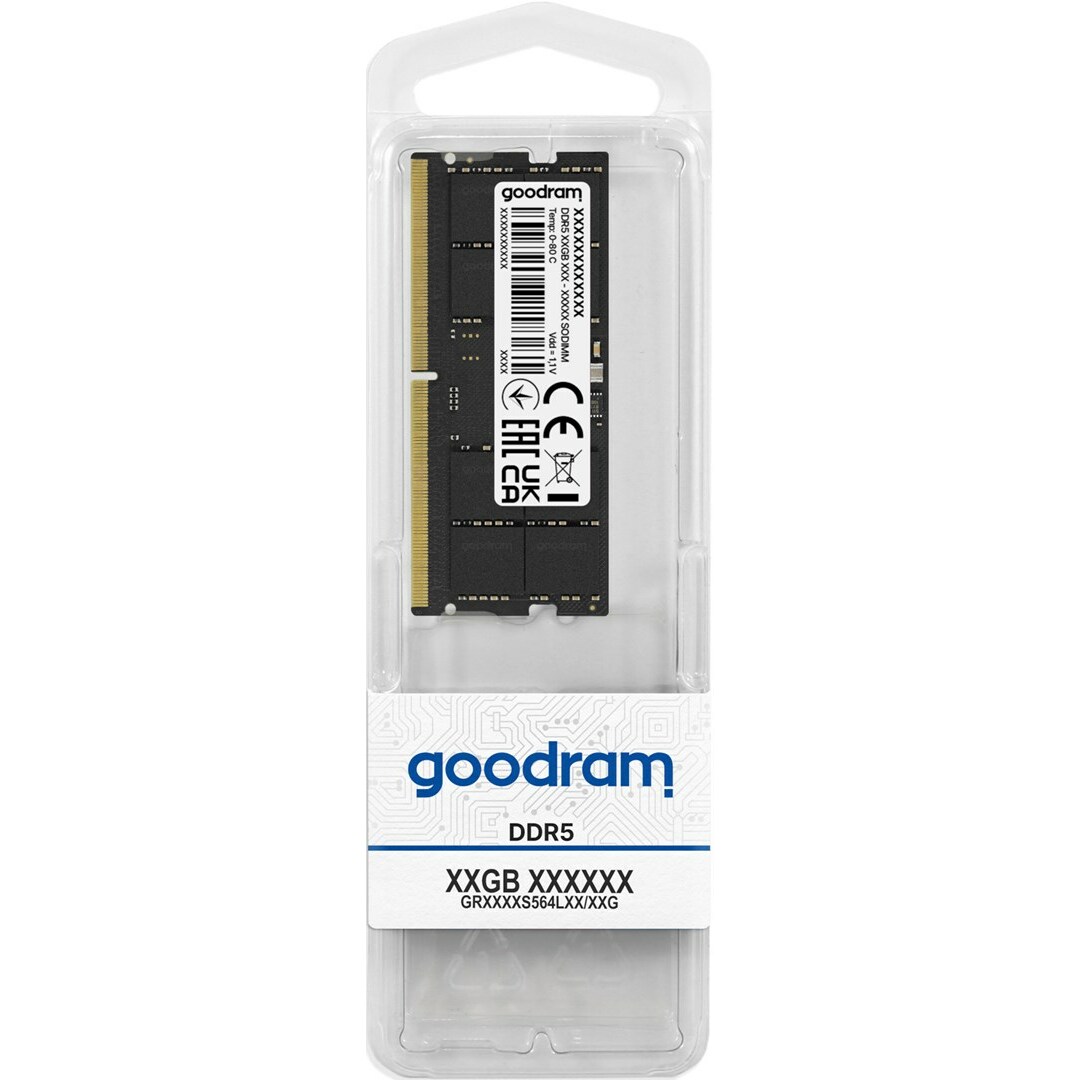 GoodRam Notebook memory DDR5 SODIMM 8GB/5600