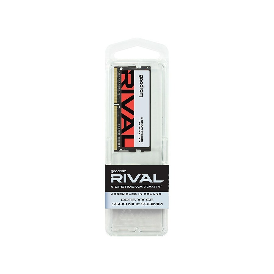 GoodRam Memory DDR5 Rival SODIMM 32GB(1*32GB)/5600