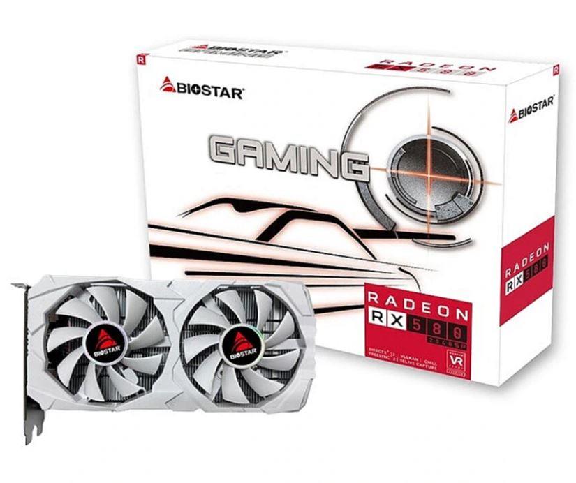 BIOSTAR Radeon RX 580 8GB White