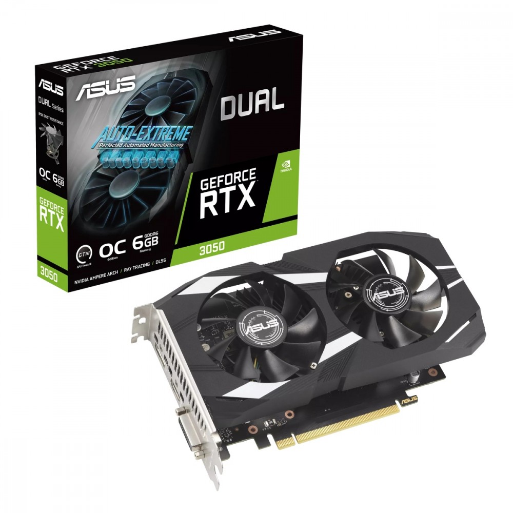 ASUS Dual -RTX3050-O6G NVIDIA GeForce RTX