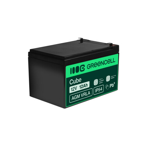 Green Cell AGM VRLA 12V 12Ah