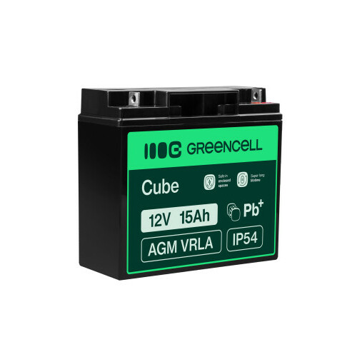 Green Cell AGM VRLA 12V 15Ah