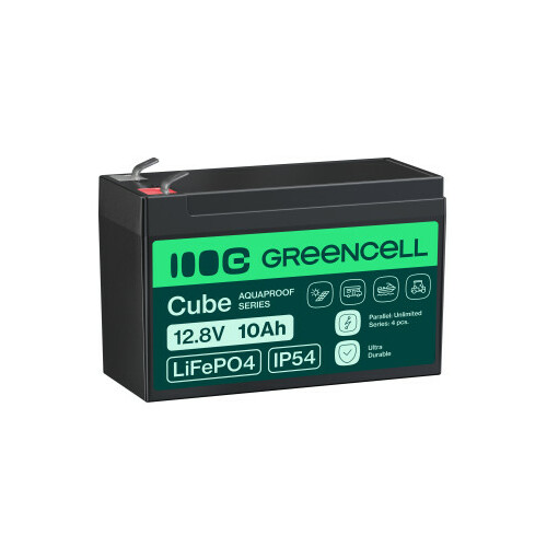 Green Cell CUBE LiFePO4 10Ah 12