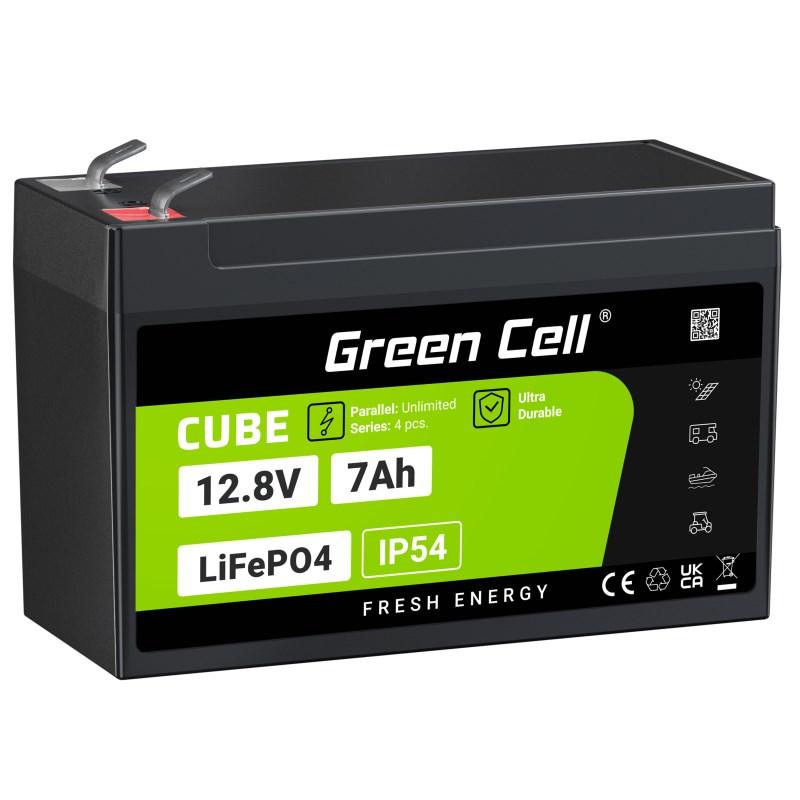 Green Cell CUBE LiFePO4 7Ah 12