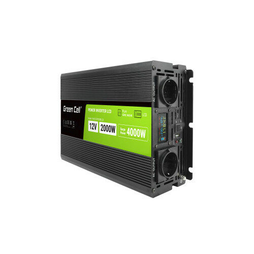 Green Cell PowerInverter LCD 12 volt