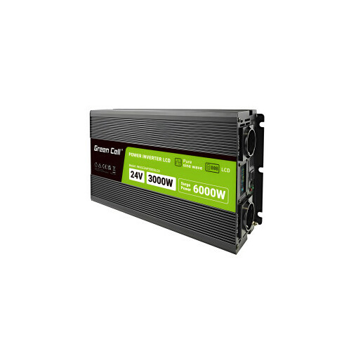 Green Cell PowerInverter LCD 24 V