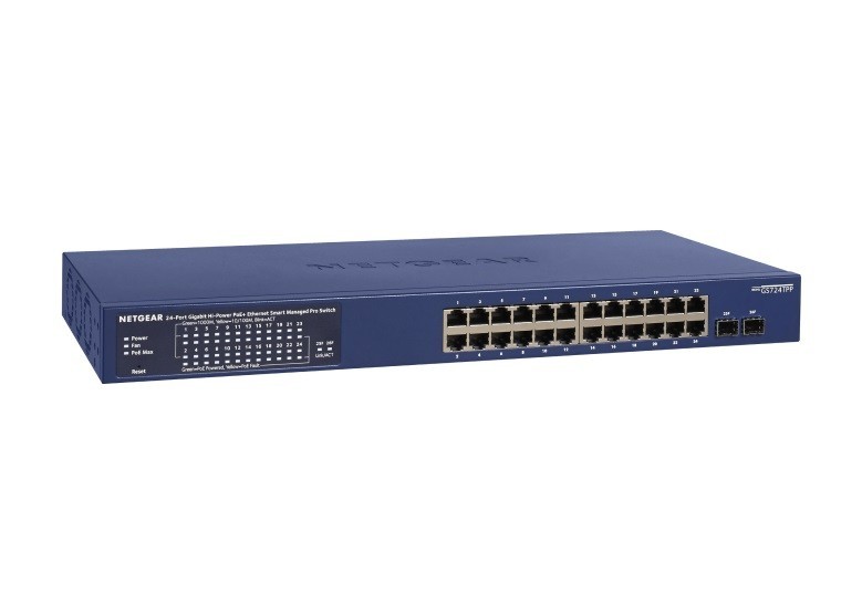 NETGEAR GS724TP Managed L2/L3/L4 Gigabit Ethernet